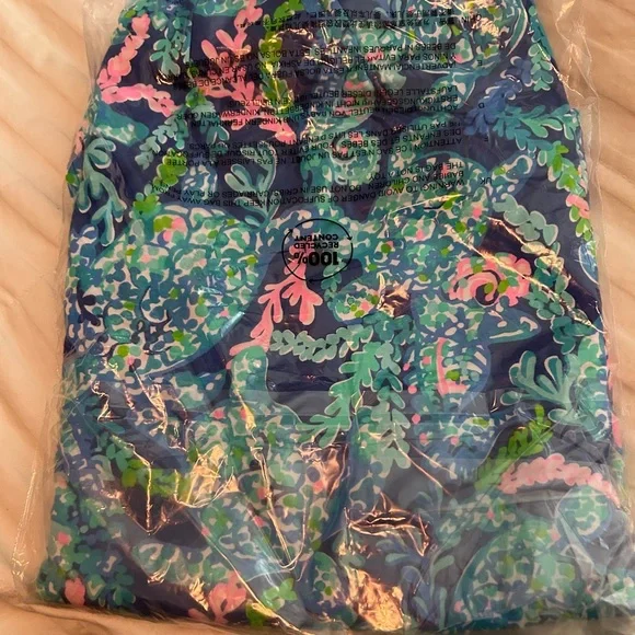 NWT Lilly Pulitzer *Hard to Find Print* Parigi Skort Romper, Size Medium - Picture 11 of 15
